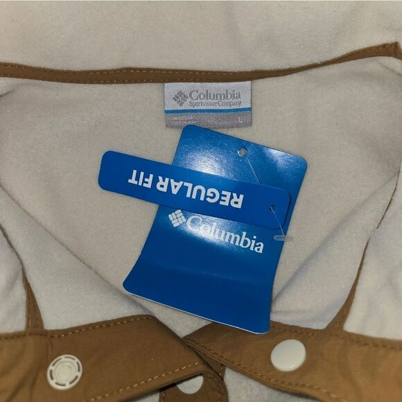 Columbia Benton Springs Half Snap Pullover LARGE NWT - Picture 7 of 15